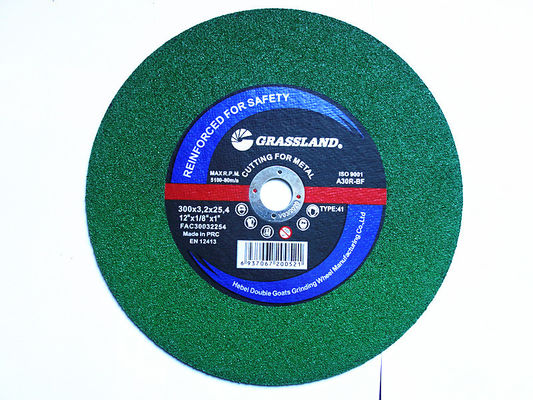 300mm 12&quot; broyeur d'angle de fente en acier en métal Cut Off Wheel