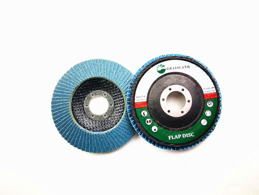 disques polonais en aluminium d'aileron en métal d'acier inoxydable de zircone de 115mm