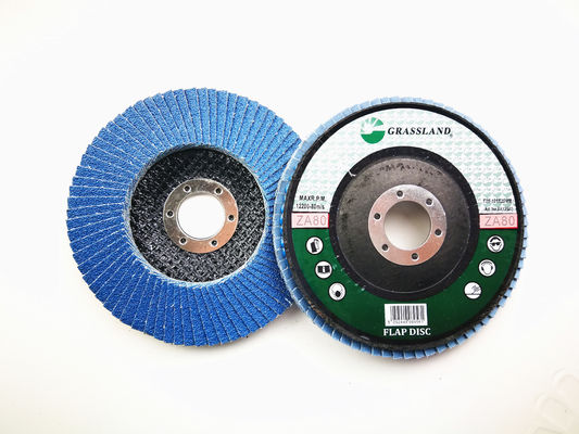 125mm 40 grincent 80 poussières abrasives pêchent des disques de Polishing Zirconia Flap de broyeur
