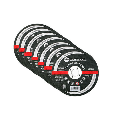 disques de coupure d'acier inoxydable de 4 pouces