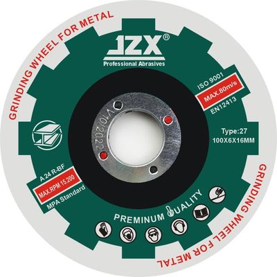 Métal de T27 4X1/4X7/8 EN12413 coupant des disques pour des broyeurs d'angle