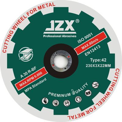 Métal de T42 230x3x22.23mm/9x1/8x7/8 » coupant la lame abrasive