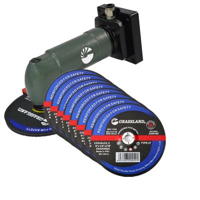 Broyeur d'angle de 9 pouces Discs 230mm x 6 x 22.2mm 3 filets T27