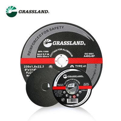 4 pouces 60 Grit Aluminium Oxide Abrasive Cut outre de roue