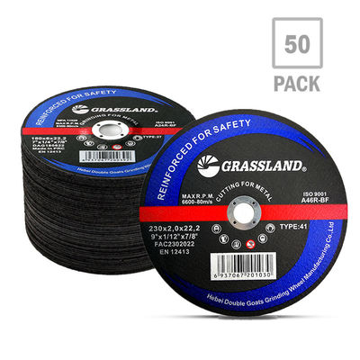 Prairie 230mm 9&quot; X 1/8 x 7/8&quot; roue abrasive de coupure pour la broyeur