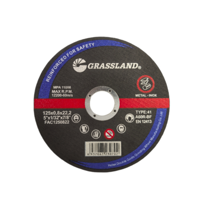 Disque à tronçonner fin pour meuleuse d'angle 5 pouces 5" X 1/32" X 7/8" ISO