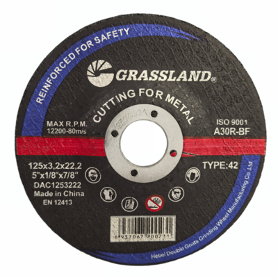 Disque à tronçonner fin pour meuleuse d'angle 5 pouces 5" X 1/8" X 7/8" ISO