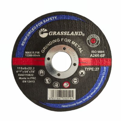 Disques de meulage de métaux 115 mm x 6 mm x 22,2 mm pour une coupe précise sans vibration