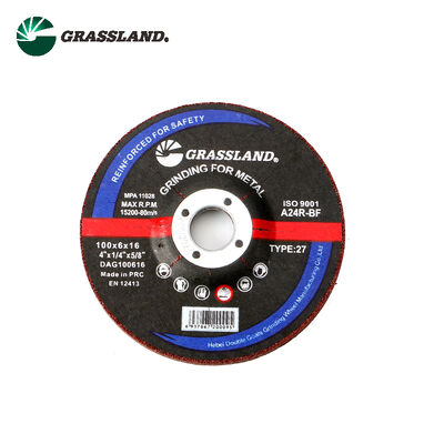 GRASSLAND 4 "disques de découpe métallique de 100 mm x 6 mm x 16 mm pour la découpe sans contaminant de l'acier inoxydable