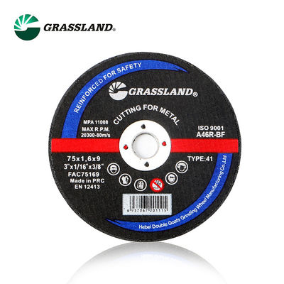 métal d'abrasif de 75mm coupant des disques