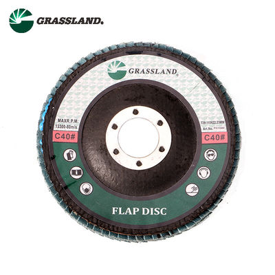 oxyde d'aluminium 60 Grit Angle Grinder Flap Disc de 115X22mm