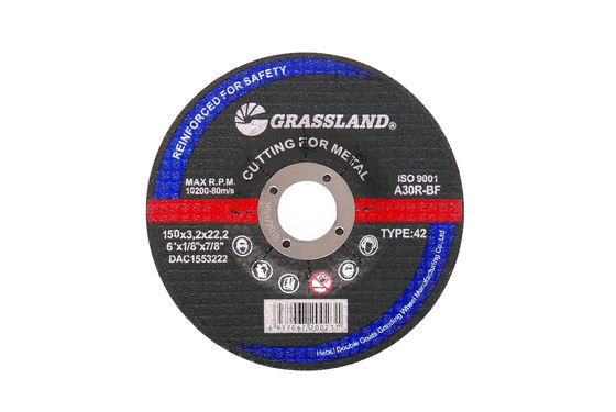broyeur abrasive Wheel en métal de lien de résine de 150mmX3.0mm