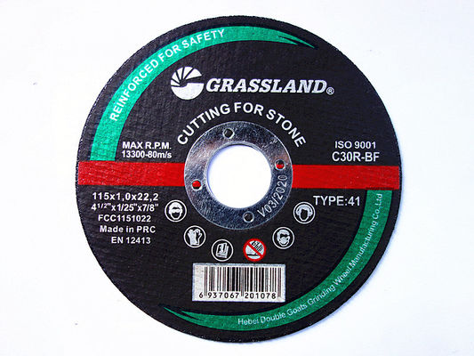 Pierre rectifiant le disque de coupure ultra mince droit de 115mm