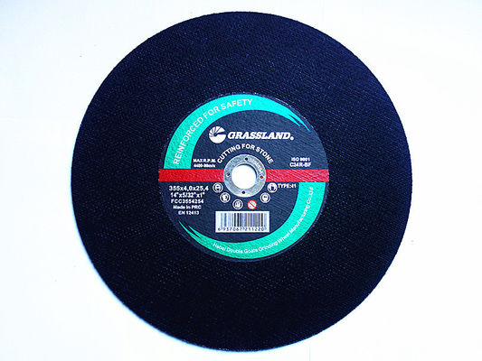 Broyeur en verre en pierre Cutting Wheel de pouce 355X4mm de la prairie 14