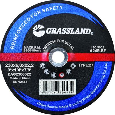 Meules de polissage abrasives de 9 pouces 2300X6.5X22.23mm