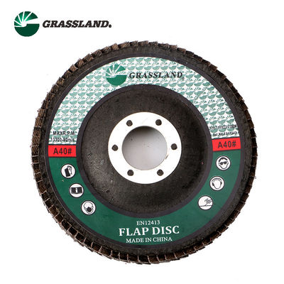 Broyeur d'angle Metal 4-1/2 » 40 Grit Flap Disc Wheel