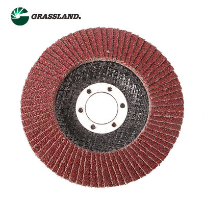 4-1/2 po. 120 roue à disque d'aileron de Grit Polishing Aluminum Oxide 27