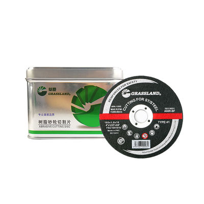 disques de coupure d'acier inoxydable de 4 pouces