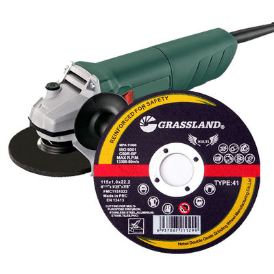 30 roue découpée par abrasif de la poussière abrasive 115x1mm pour l'acier inoxydable