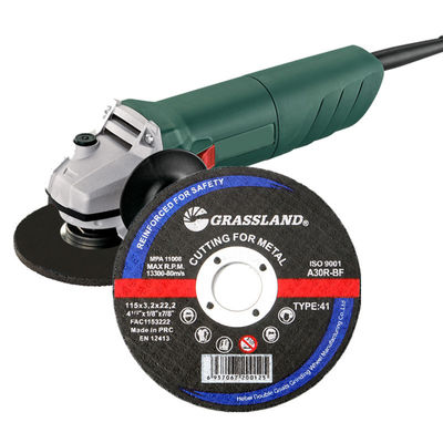 115x3.0x22 115mm a enfoncé le disque 4,5 de coupe en Y
