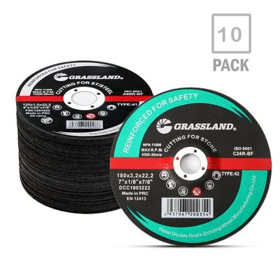 Broyeur d'angle de coupure concrète de roue de 7 pouces Masonry Cutting Disc