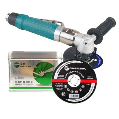 Disques à meuler en inox de 4 pouces pour coupes droites et sans éclats 105mm x 1mm x 16mm, lame à couronne continue, abrasif en oxyde d'aluminium résistant, 80 m/s