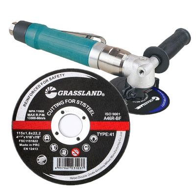 Coupe rapide et nette avec des disques à meuler Inox de 115 mm pour les applications en acier inoxydable et métaux non ferreux, sans contaminant