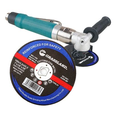 Disques de broyage en inox de 7 pouces avec aluminium fondu monocristallin 180 mm x 3,2 mm x 16 mm