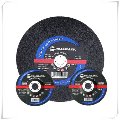 Disques à tronçonner en acier inoxydable 4" 100mm X 3.2mm X 16mm pour meuleuse d'angle utilisant du grain abrasif en oxyde d'aluminium EN 12413
