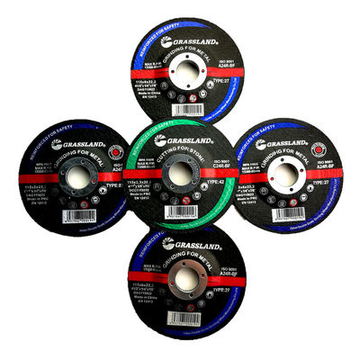 OEM 4,5 dans l'épaisseur 24 Grit Angle Grinder Grinding Discs de X 6mm