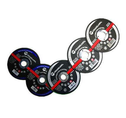 Roue abrasive 125x6x22 de Steel Cutting Disc de la broyeur 80M/S de prairie pour l'acier au carbone