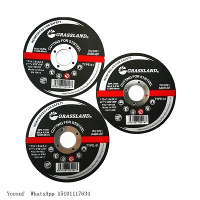 broyeur d'angle de 4,5&quot; de 115x1x22.2mm 4 1/2 Discs For Metal