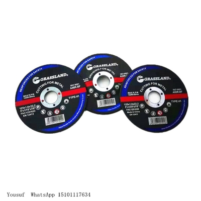 R de la dureté 125mm en métal d'abrasif coupant des disques pour la broyeur d'angle