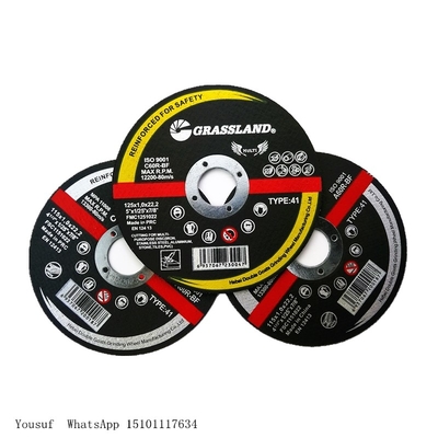 Broyeur d'angle de 9 pouces Metal Cutting Disc 230mm x 3mm x 22.2mm à plat