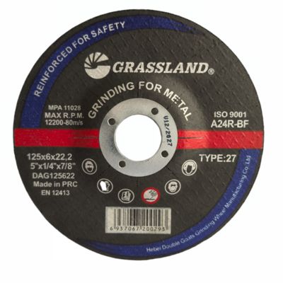 Disques de meulage de métaux de 180X6X22,2 mm avec abrasif d'alumine fondue monocristalline pour une découpe précise et sans vibration
